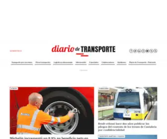 Diariodetransporte.com(Diario de Transporte) Screenshot