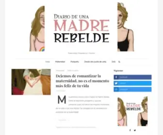 Diariodeunamadrerebelde.com(Maternidad) Screenshot