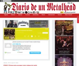 Diariodeunmetalhead.com(Diario de un Metalhead) Screenshot