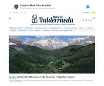 Diariodevalderrueda.es(Diario de Valderrueda) Screenshot