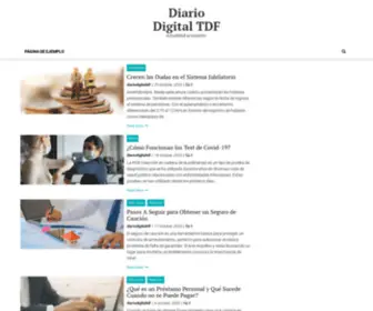 Diariodigitaltdf.com.ar(Diario Digital TDF) Screenshot