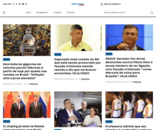 Diariodobrasilnoticias.com.br(Diariodobrasilnoticias) Screenshot