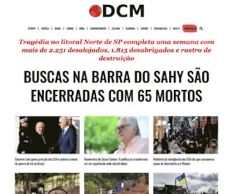 Diariodocentrodomundo.com.br(Diário do Centro do Mundo) Screenshot