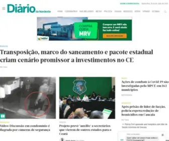 Diariodonordeste.com.br(Diário do Nordeste) Screenshot