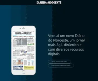 Diariodonoroeste.com.br(Diário do Noroeste) Screenshot