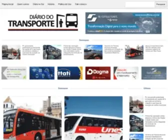 Diariodotransporte.com.br(Diário do Transporte) Screenshot