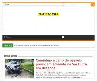Diariodovale.com.br(Diariodovale) Screenshot