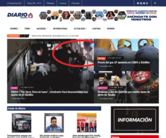 Diarioedomex.mx(Diario Estado de México) Screenshot