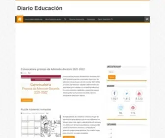 Diarioeducacion.com(Diario Educación) Screenshot