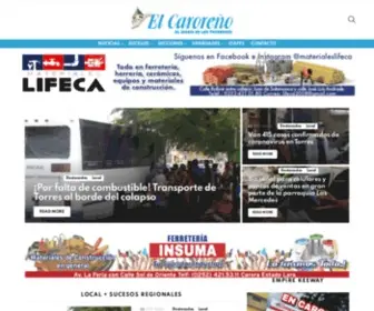 Diarioelcaroreno.com.ve(Diarioelcaroreno) Screenshot