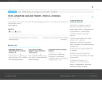 Diarioelcomunal.com(TikTok, la nueva red social que preocupa a padres y autoridades) Screenshot