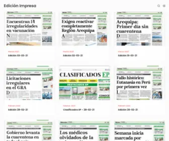 Diarioelpueblo.pe(Edición Impresa) Screenshot