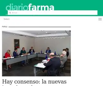 Diariofarma.com(Información clave del medicamento y la farmacia) Screenshot