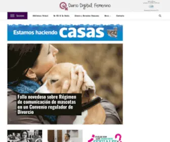 Diariofemenino.com.ar(Diario Femenino) Screenshot