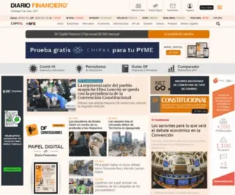 Diariofinanciero.cl(Diario Financiero Online) Screenshot