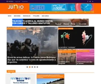 Diariojunio.com.ar(Diario junio digital) Screenshot