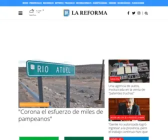 Diariolareforma.com.ar(Diario La Reforma) Screenshot
