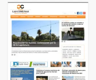 Diariolascomunas.com.ar(Diario Las Comunas) Screenshot