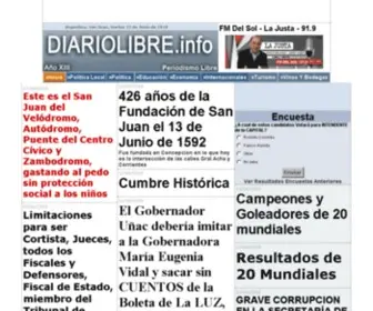 Diariolibre.info((diario libre)) Screenshot