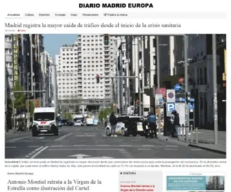 Diariomadrid.eu(Diario Madrid Europa) Screenshot
