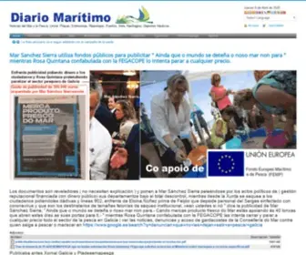 Diariomaritimo.com(Diario Marítimo Mar Pesca Puertos Calederos Salvamento) Screenshot