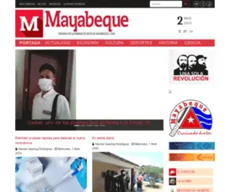 Diariomayabeque.cu(Diariomayabeque) Screenshot