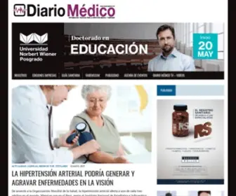 Diariomedico.pe(Diario Médico Perú) Screenshot