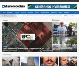 Diarionecochea.com(Diario Necochea) Screenshot