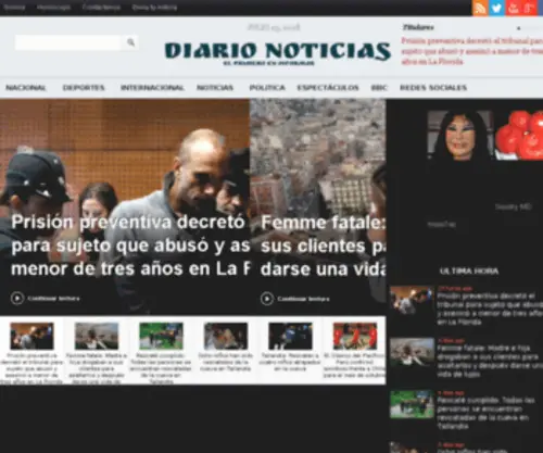 Diarionoticias.cl(EL DIARIO CHILE) Screenshot