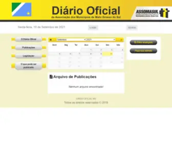 Diariooficialms.com.br(Diário) Screenshot