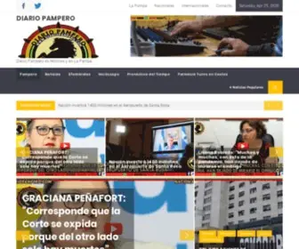 Diariopampero.com(Noticias y análisis) Screenshot