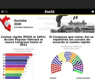 Diarioperfil.pe(EL PERFIL) Screenshot