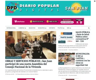 Diariopopulardigital.com.ar(Diario Popular Digital) Screenshot