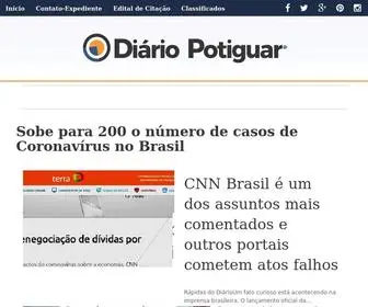 Diariopotiguar.com.br(Notícias diárias do Rio Grande do Norte) Screenshot