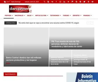 Diarioprimero.com(Somos el periodico #1 de los dominicanos) Screenshot