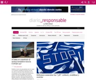 Diarioresponsable.com(Diario Responsable) Screenshot