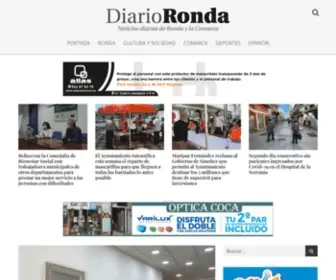 Diarioronda.es(Periódico digital) Screenshot