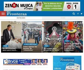 Diariosinfronteras.pe(Diario Sin Fronteras) Screenshot