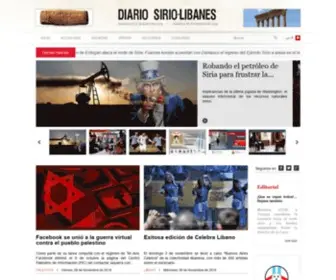 Diariosiriolibanes.com.ar(Diario) Screenshot