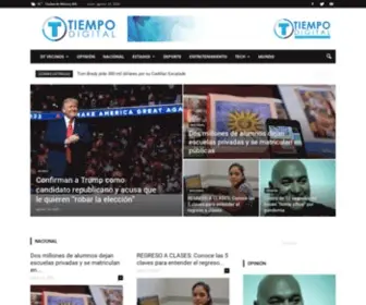 Diariotiempo.mx(Noticias y acontecer nacional de Honduras y el mundo) Screenshot