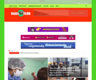 Diariovalledetulum.com.ar(Diario Tulum • Diario Valle de Tulúm) Screenshot