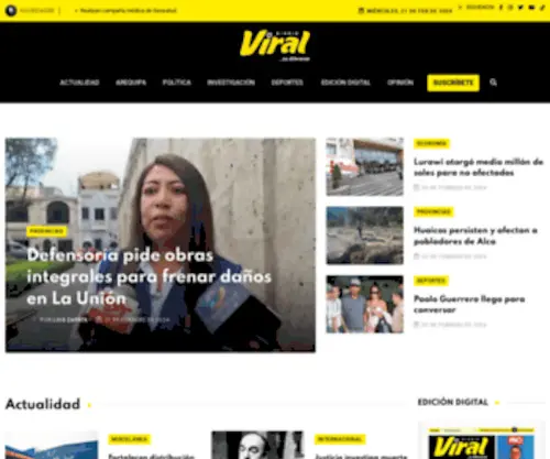 Diarioviral.pe(Diarioviral) Screenshot