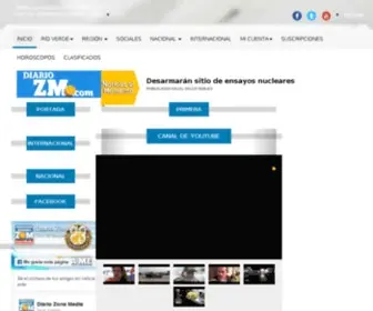Diariozm.com(Zona Media) Screenshot