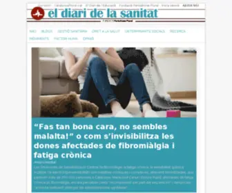 Diarisanitat.cat(El Diari de la Sanitat) Screenshot