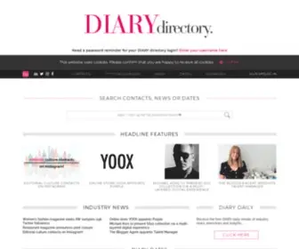 Diarydirectory.com(Index) Screenshot