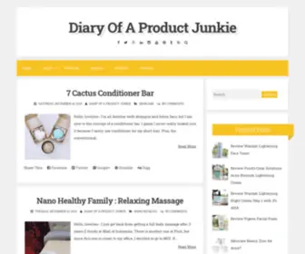 Diaryofaproductjunkie.com(彩神app(中国)有限公司) Screenshot