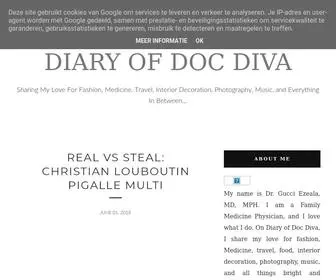 DiaryofdoCDiva.com(Diary Of Doc Diva) Screenshot