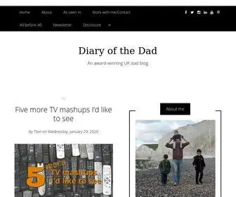 Diaryofthedad.co.uk(A Parent Blog For Dads) Screenshot