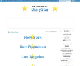 Diarystar.com(DiaryStar) Screenshot