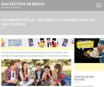 Dias-Festivos-Mexico.com.mx(Calendario oficial) Screenshot